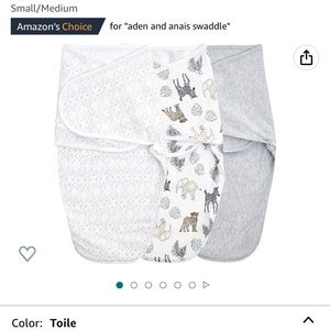 0-3 month Aden and Anais swaddles